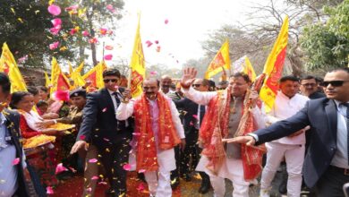 Uttarakhand News: सीएम पुष्कर सिंह धामी ने किया माँ पूर्णागिरि मेले का उद्घाटन, बोले- धाम को बनाया जाएगा भव्य और सुव्यवस्थित…. Uttarakhand News: सीएम पुष्कर सिंह धामी ने किया माँ पूर्णागिरि मेले का उद्घाटन, बोले- धाम को बनाया जाएगा भव्य और सुव्यवस्थित….