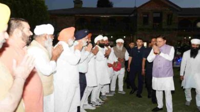 Uttarakhand News: बैसाखी पर CM धामी से सिख प्रतिनिधिमंडल की मुलाकात, हेमकुंड साहिब रोपवे परियोजना पर हुई चर्चा……