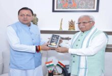 Uttarakhand News: मुख्यमंत्री पुष्कर सिंह धामी ने केंद्रीय मंत्री खट्टर से की मुलाकात, कुंभ मेला 2027 को लेकर रख दी ये मांग……